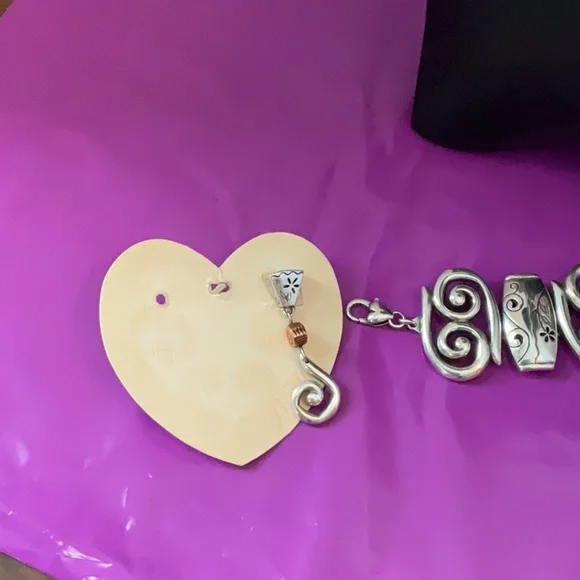 Brighton Pablos Passion Heart Pendant Necklace, Earrings, & Bracelet Set - Picture 4 of 7